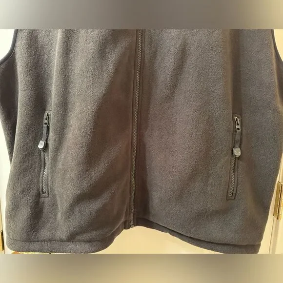 NWOT North End All Climate Wear Men's Fleece Vest Full Zip 2X-Large Black - Picture 6 of 14